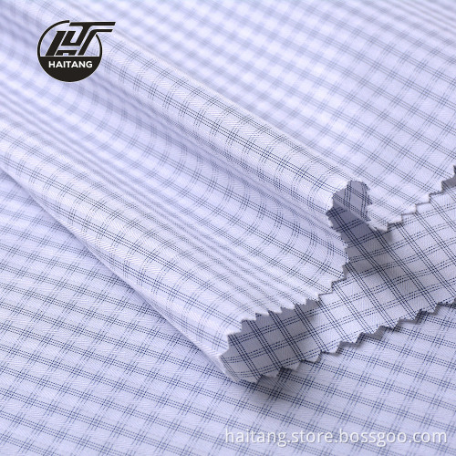 Check Bamboo fabric Strip Fabric Polyester Fabric